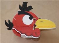 Angry Bird Toucan 580мм красный + контроллер взмахов (KIT набор) [WH-F001R]